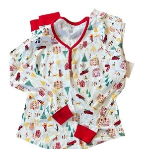 LC Lauren Conrad Holiday Pajamas with Red Accents